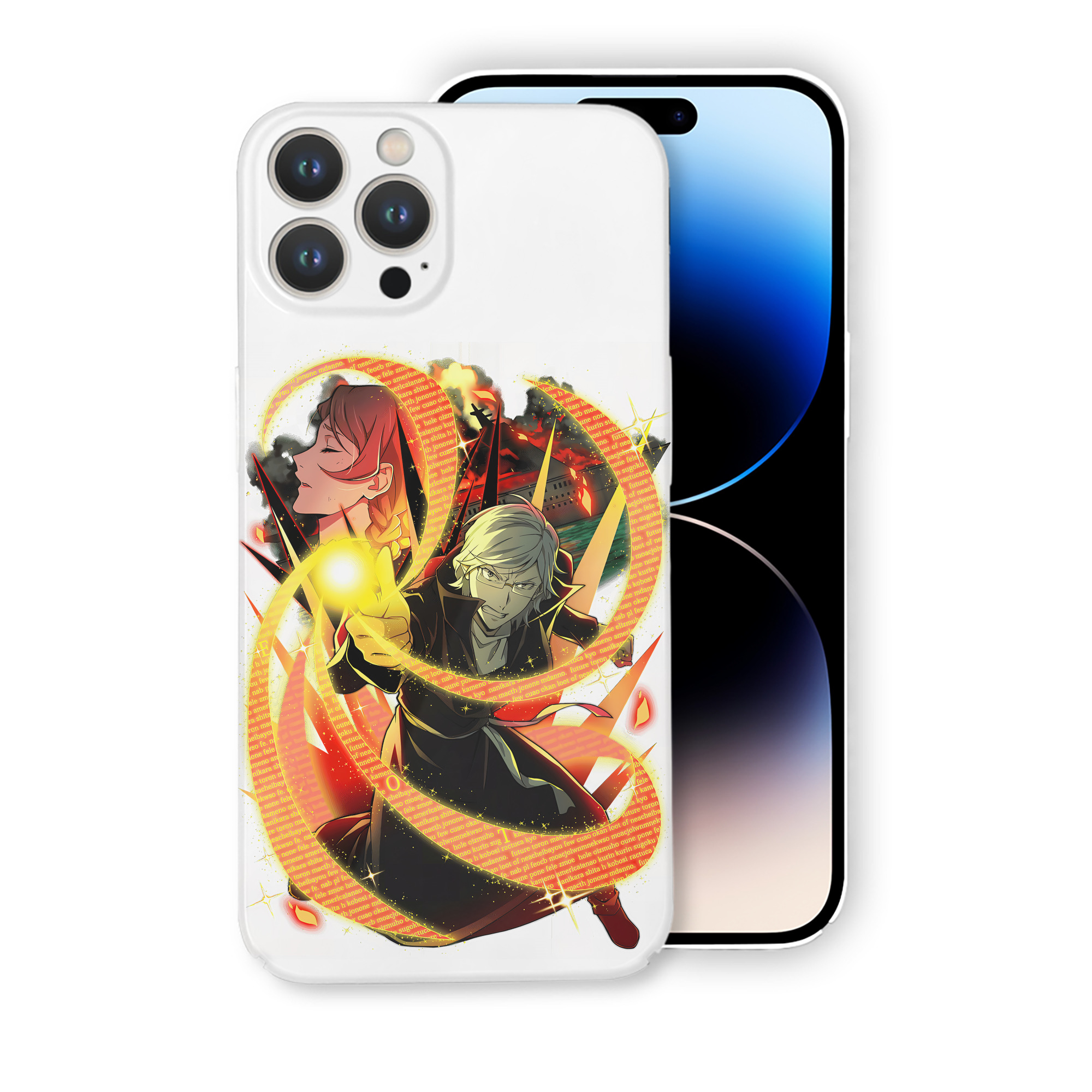 （画像用） 文豪ストレイドッグス Bungo Stray Dogs 【iPhone 14シリーズ対応】ハードケース